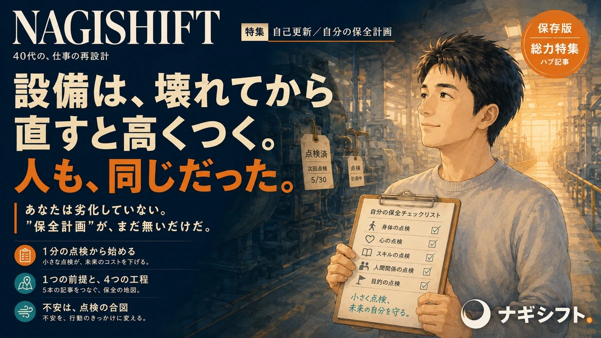 自分の保全計画の話