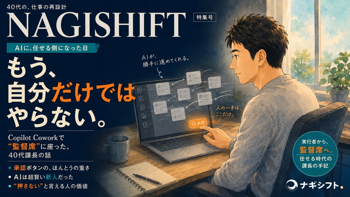 AIに任せる働き方の話