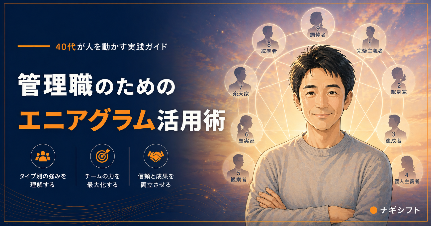 管理職のためのエニアグラム活用術｜40代が人を動かす実践ガイド