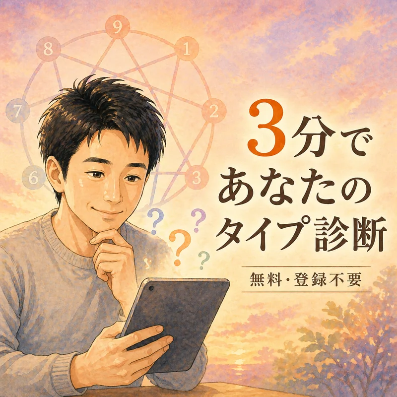 エニアグラム簡易診断（3分・無料）
