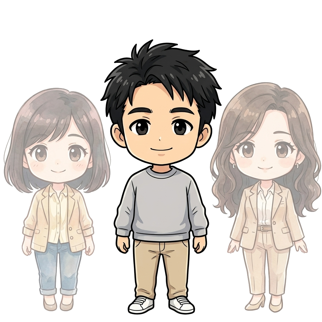 両側に影響を受けるナギ