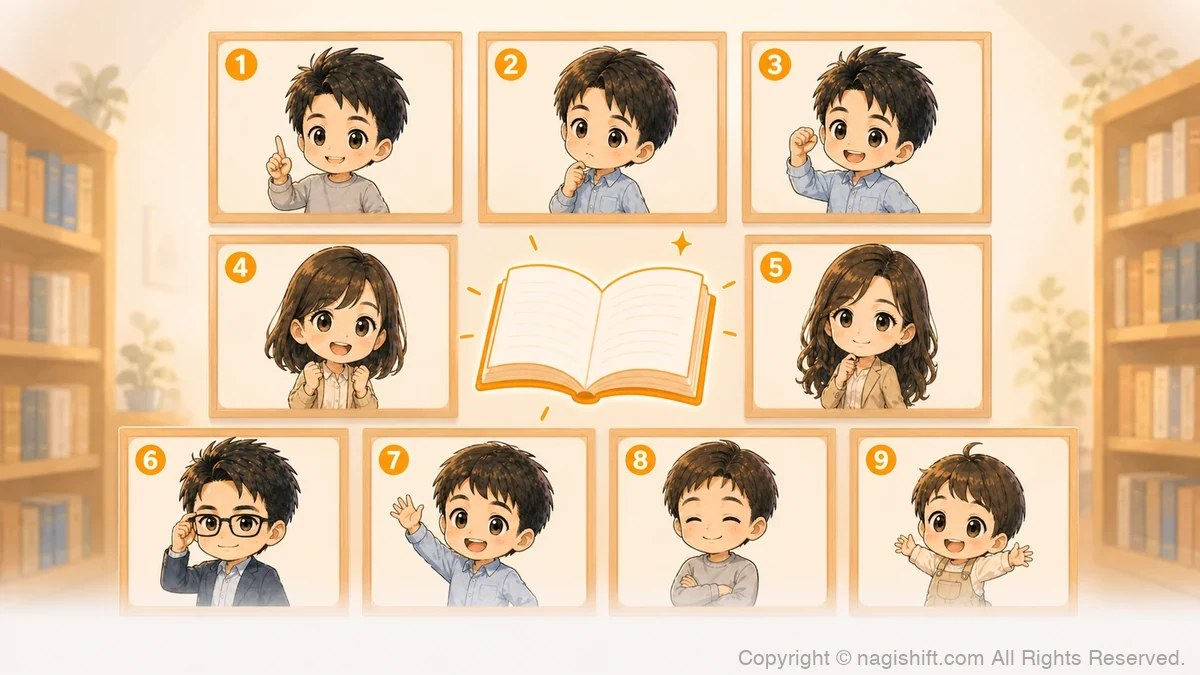 📚 タイプ別キャラ図鑑